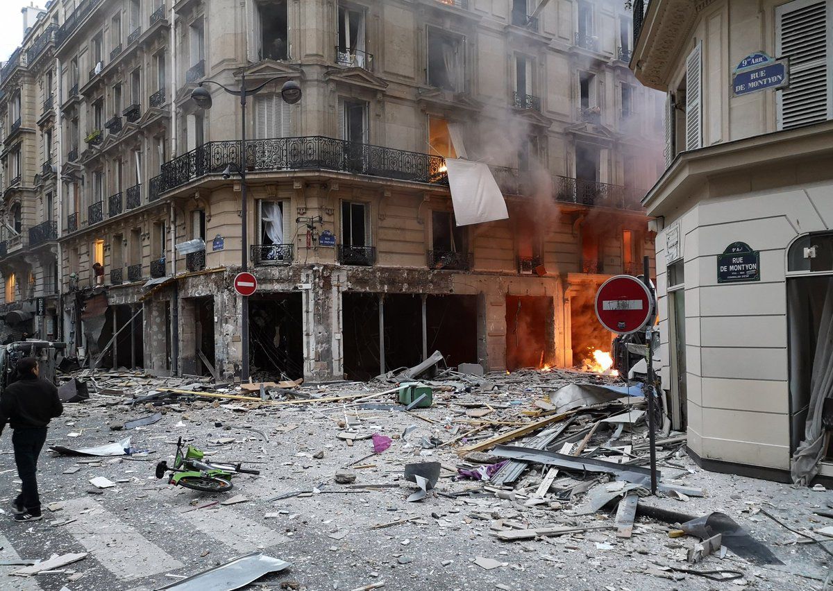 У Парижі прогримів сильний вибух: фото