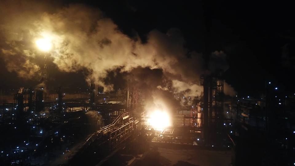 Пожежа на заводі із виробництва хімікатів у Калуші: поліція назвала причину займання