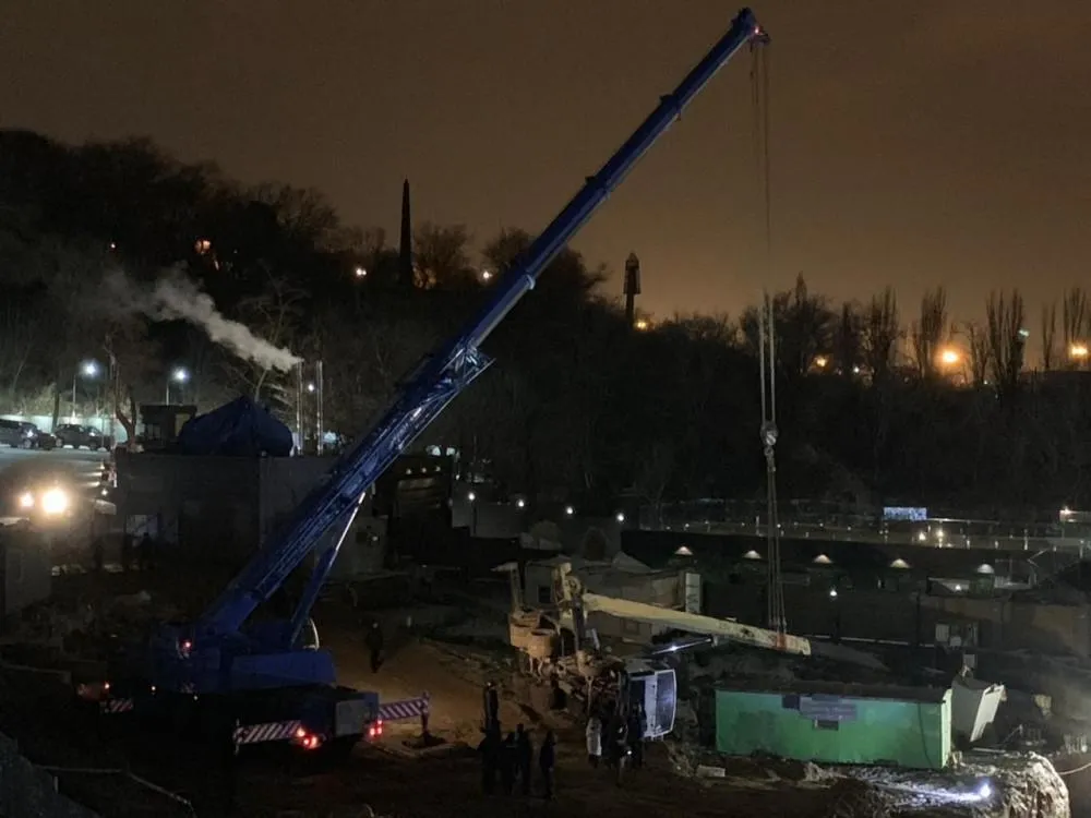 Одеса, кран, жертви, будівельний майданчик, Ланжерон Одеса, кран, жертви, будівельний майданчик, Ланжерон