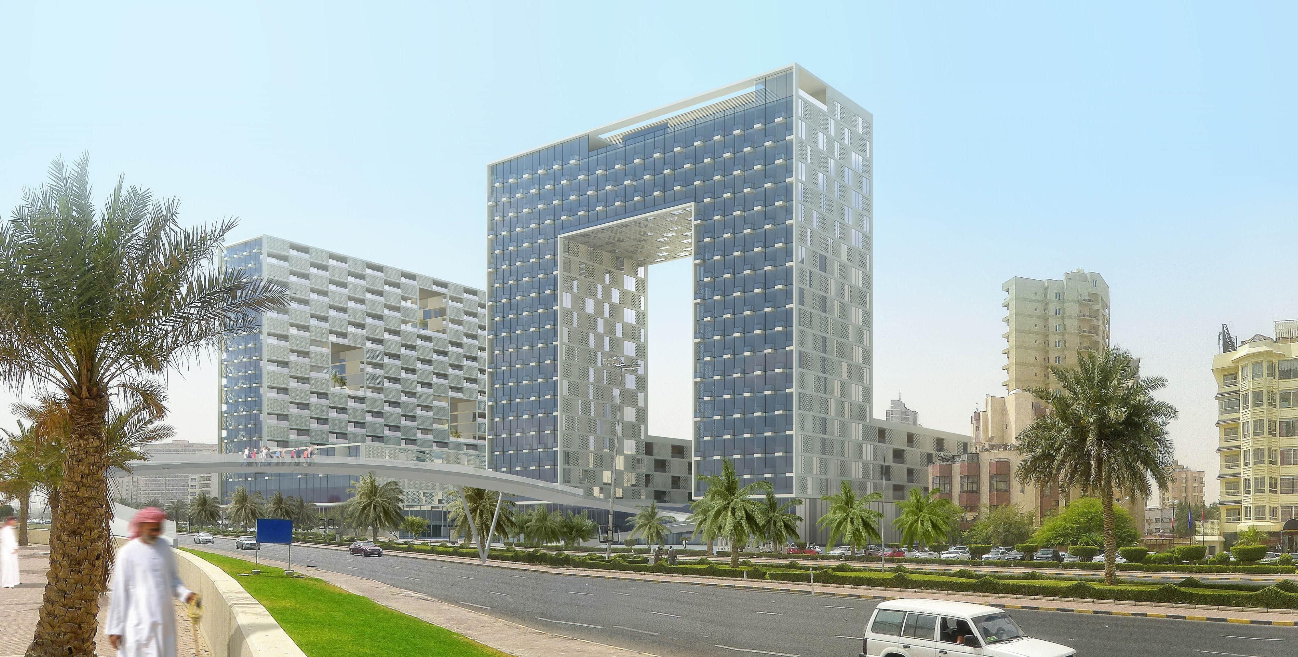 Ворота в залив: украинское бюро представило проект неординарного здания в Кувейте