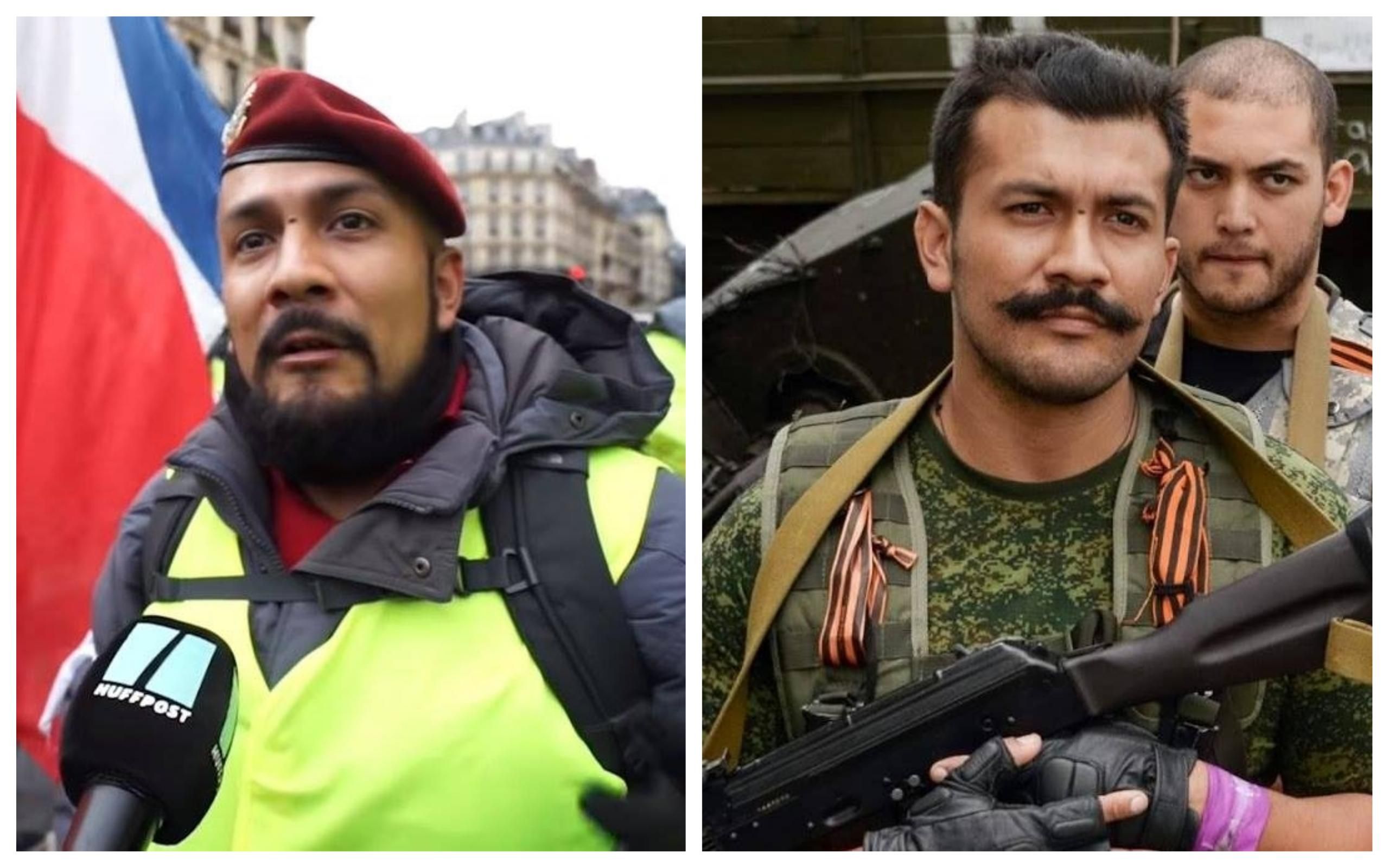 У протестах "жовтих жилетів" у Парижі бере участь француз, який воював за бойовиків на Донбасі 