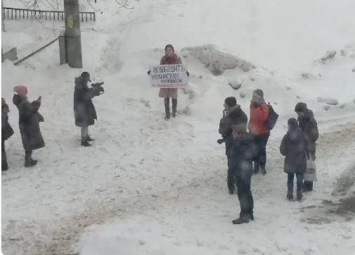 Москва моряки пікет Москва моряки пікет