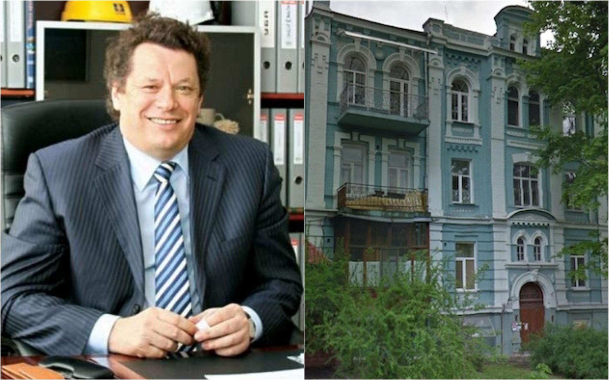 Тесть Насірова хоче збудувати паркінг на місці історичного будинку в центрі Києва