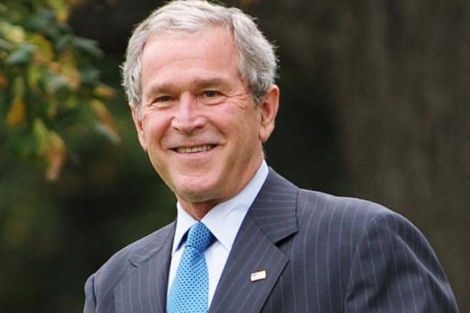 "Шатдаун в США" Джордж Буш угостил пиццей Секретную службу