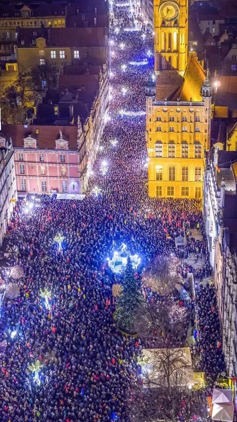 вбивство мера гданська мітинг вбивство мера гданська мітинг