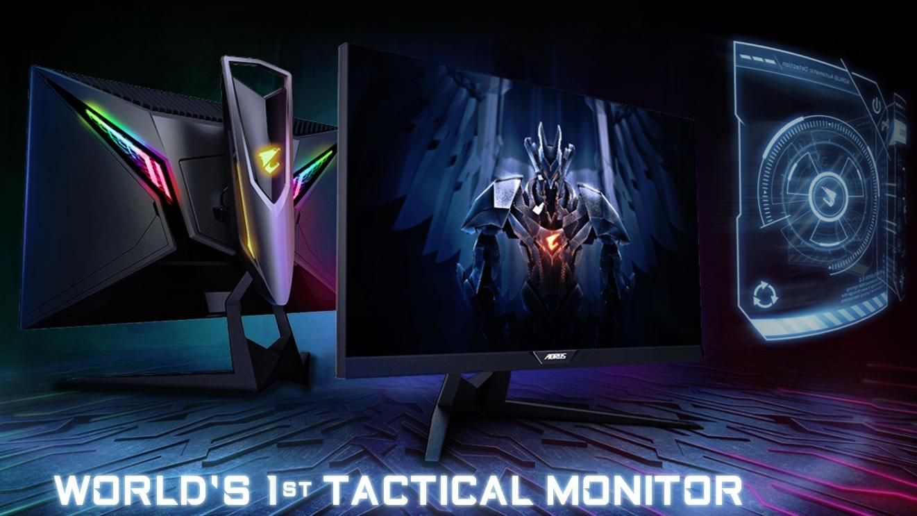 Gigabyte представила перший в світі тактичний ігровий монітор: фото, характеристики