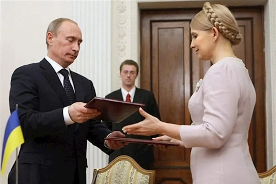 газові контракти Путін Тимошенко 