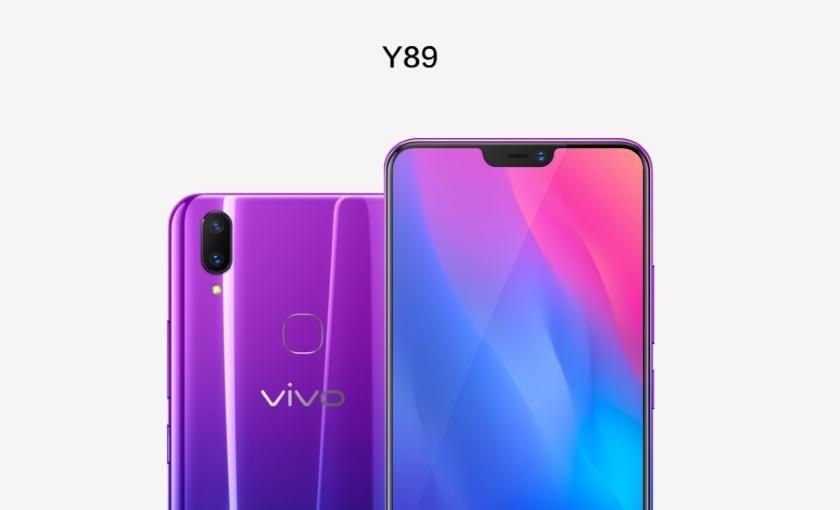 Vivo представила смартфон середнього рівня Y89: характеристики і ціна 