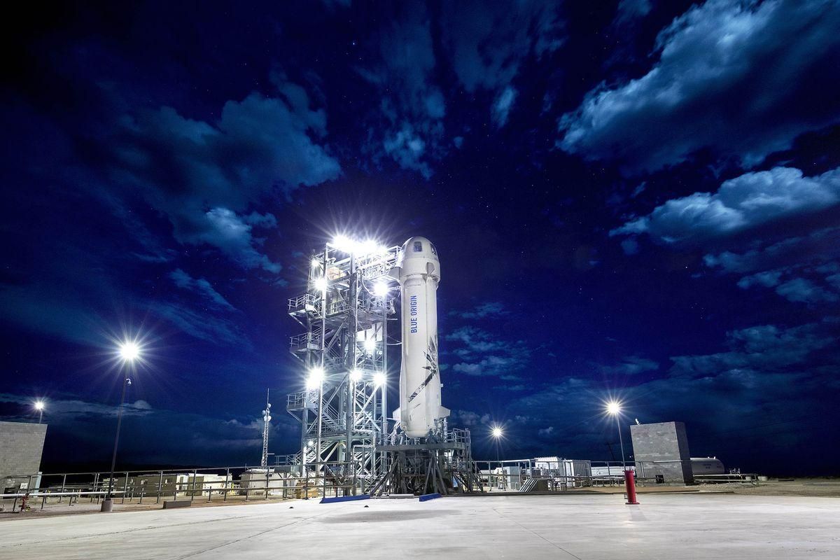 Blue Origin запустил свою ракету New Shepard: видеотрансляция