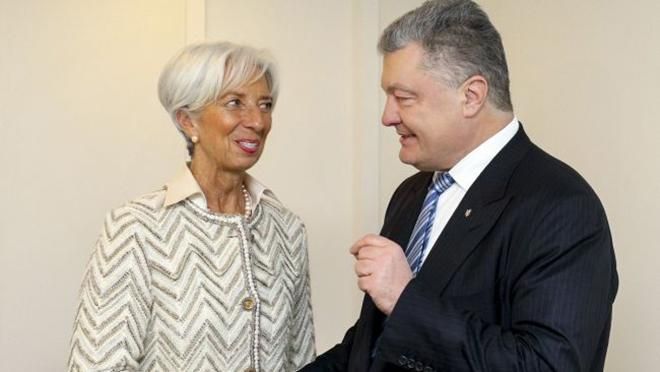 Президент Порошенко зустрівся з головою МВФ Крістін Лагард: про що говорили Президент Порошенко зустрівся з головою МВФ Крістін Лагард: про що говорили