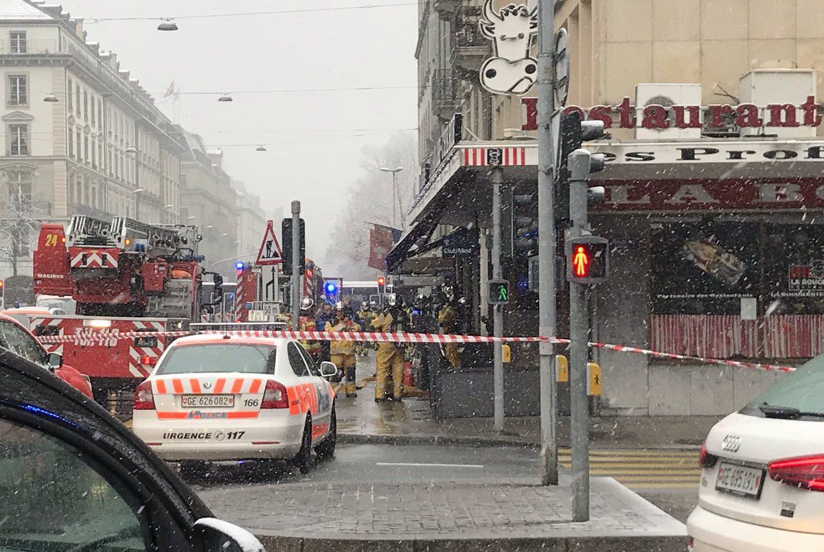 У Женеві прогримів вибух біля посольства США