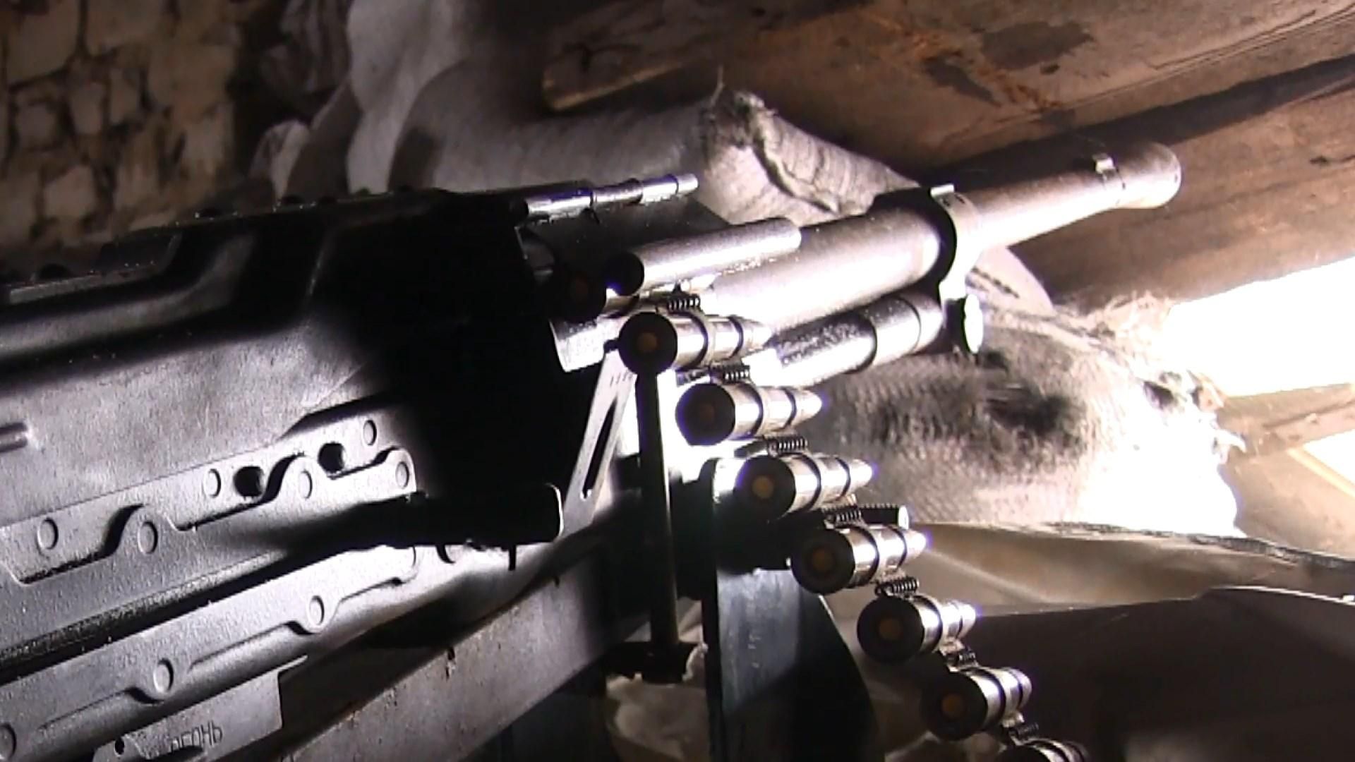 Как пулемет 1910 года помогает военным на Донбассе Как пулемет 1910 года помогает военным на Донбассе