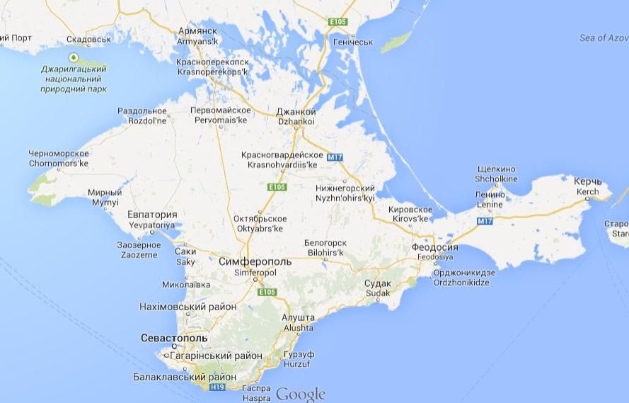 Чий Крим: в компанії Google відповіли Держдумі РФ про приналежність півострова