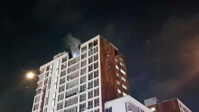 Вибух у будинку під Москвою Вибух у будинку під Москвою