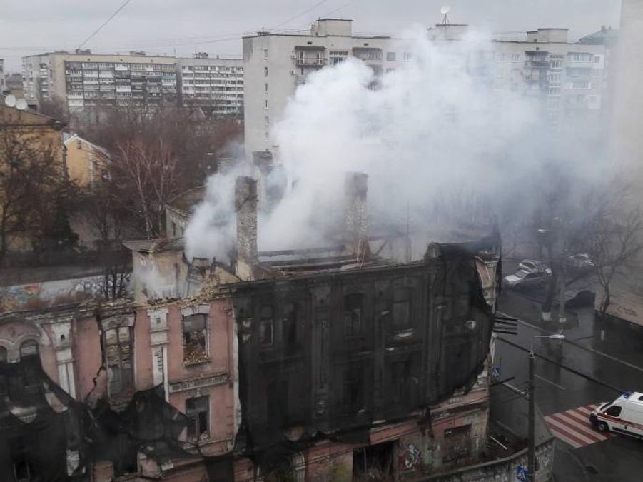 Випадковість чи ні: чому горять історичні пам'ятки у Києві Випадковість чи ні: чому горять історичні пам'ятки у Києві