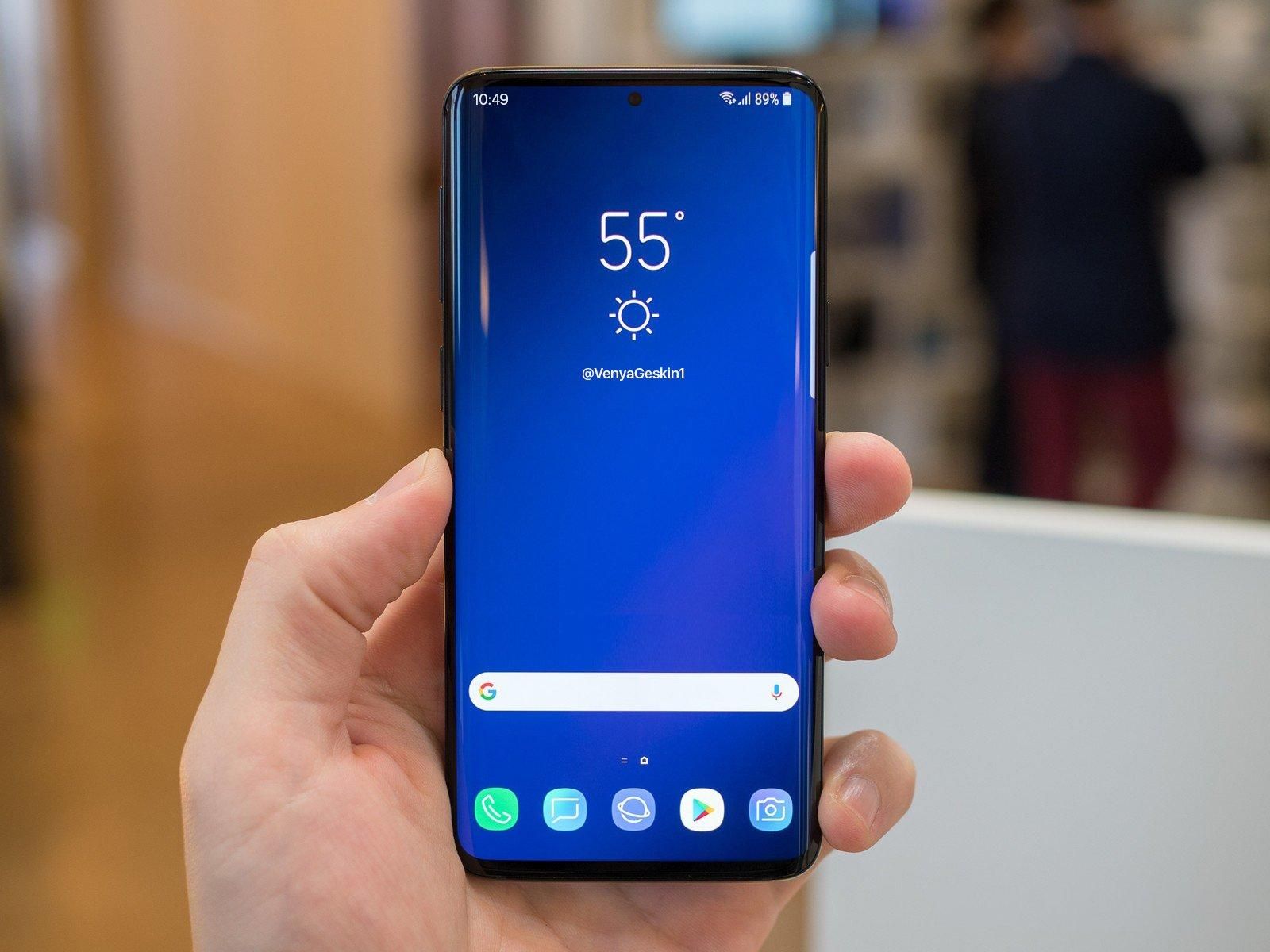 Тримав своїми руками: характеристики Samsung Galaxy S10 злив інформатор Тримав своїми руками: характеристики Samsung Galaxy S10 злив інформатор