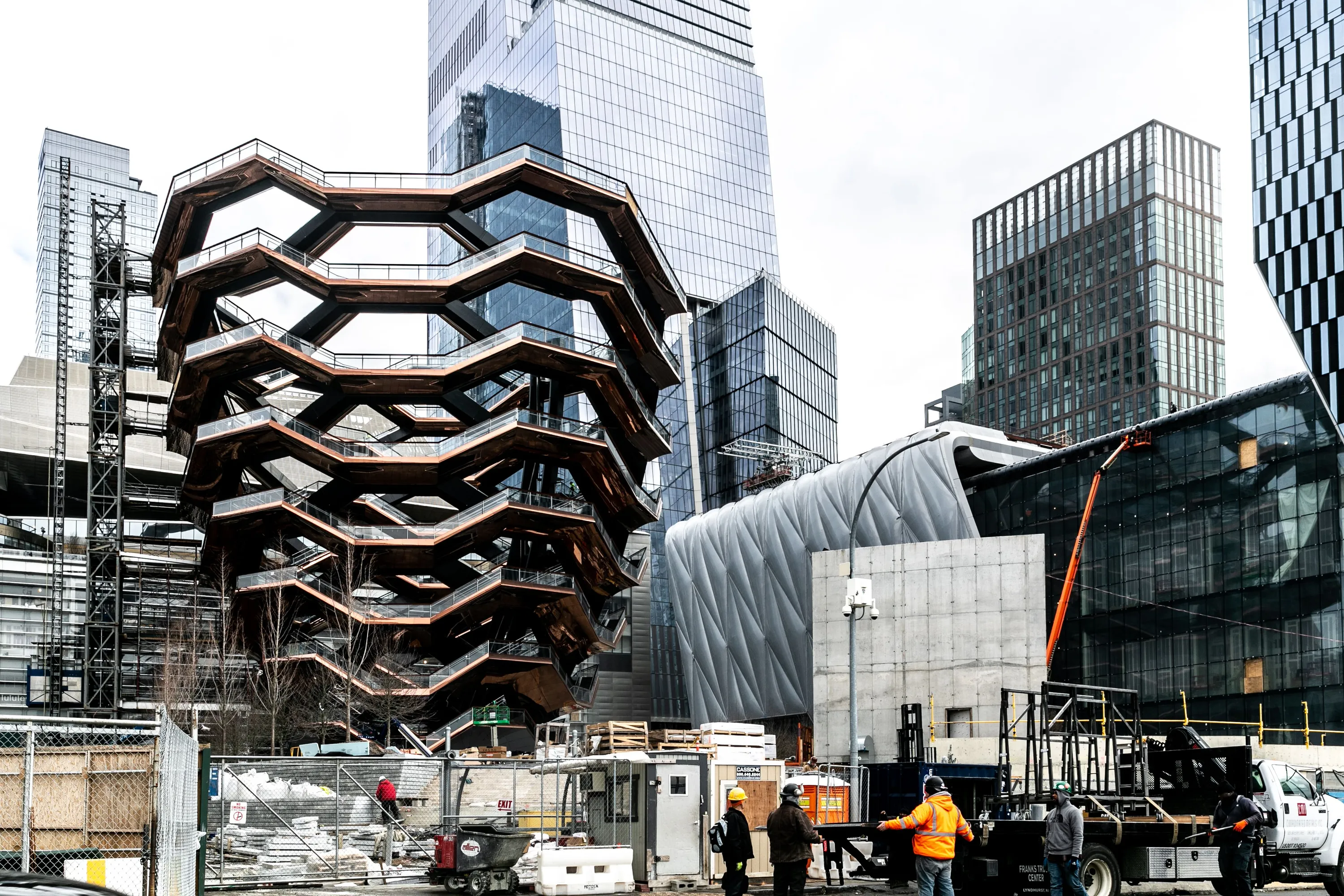 сходи соти будівля Нью-Йорк Манхеттен