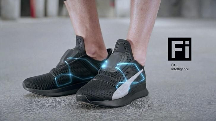 Puma выпустила кроссовки, которые зашнуровываются автоматически Puma выпустила кроссовки, которые зашнуровываются автоматически