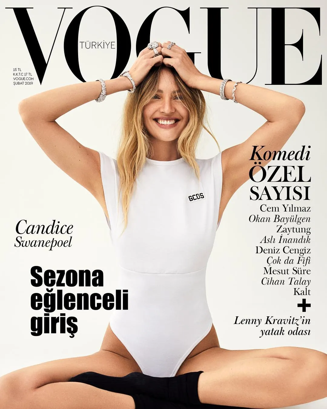 Кендіс Сванепул для Vogue Turkey