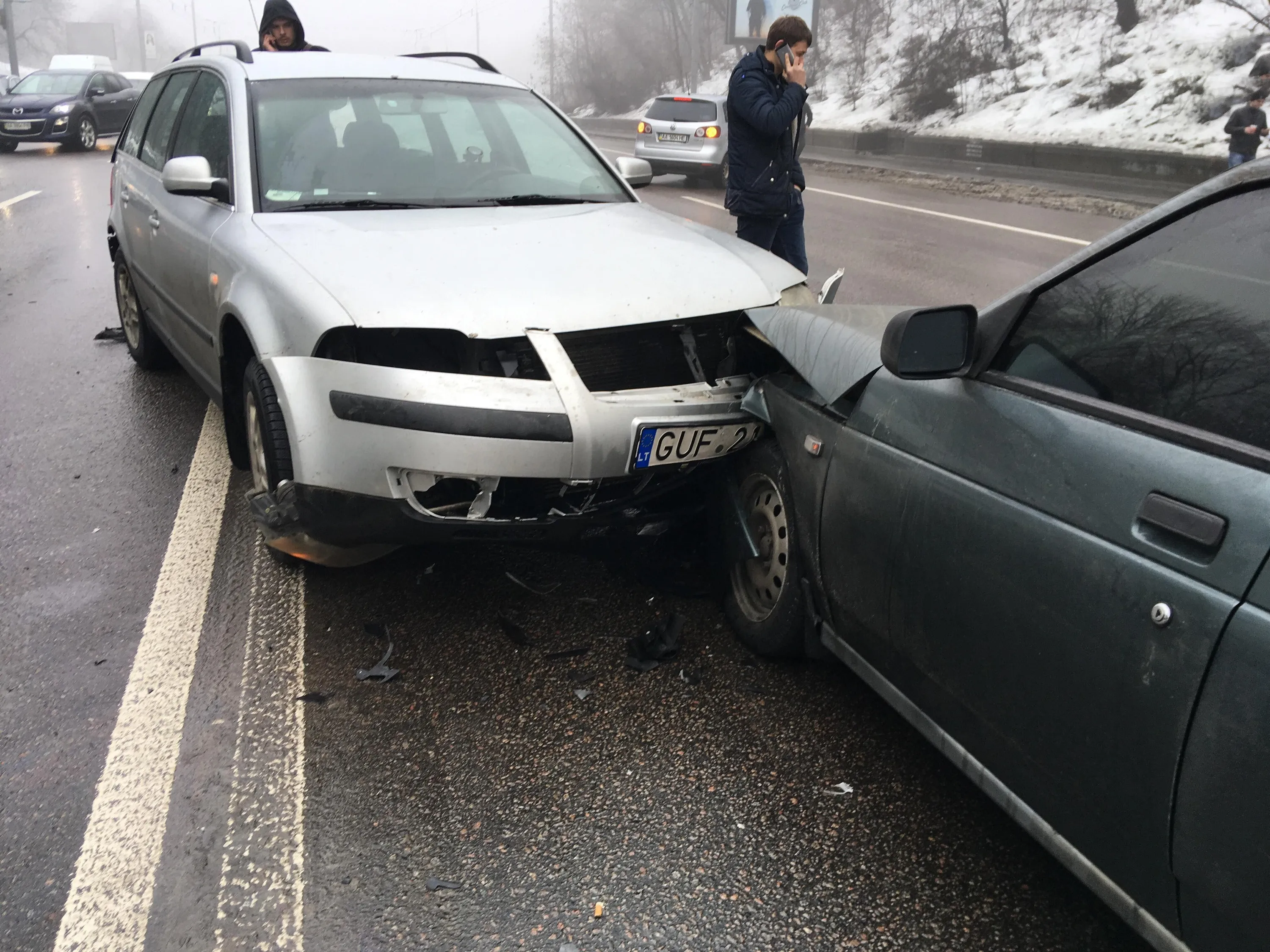 Аварія у Києві