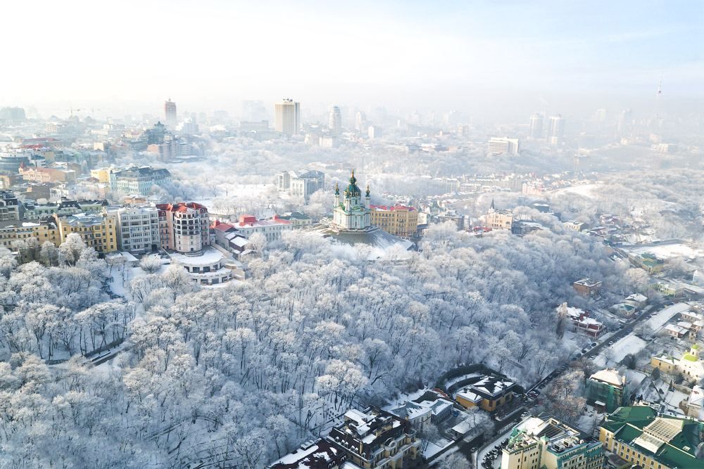 Київ посів перші позиції у рейтингу найкращих сніжних міст Європи