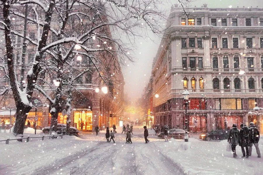 Зима у Гельсинках