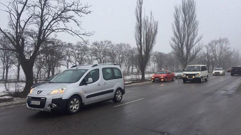 На місці, де загинув Кузьма, влаштували масштабний автопробіг: фото та відео