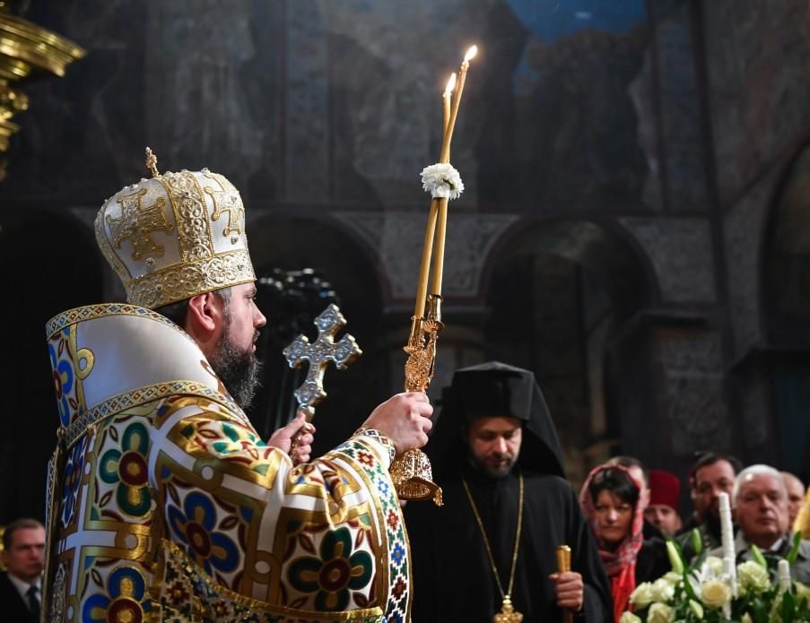Предстоятеля ПЦУ Епіфанія офіційно звели на престол: вражаючі фото історичної церемонії Предстоятеля ПЦУ Епіфанія офіційно звели на престол: вражаючі фото історичної церемонії