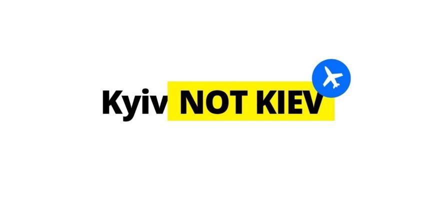 #KyivNOTKiev: украинцы требуют, чтобы аэропорты не переводили название столицы с русского