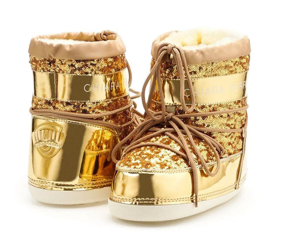 Мунбути Chiara Ferragni Gold Мунбути Chiara Ferragni Gold