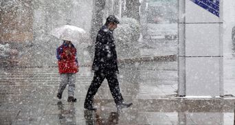Прогноз погоди на 6 лютого: в Україні очікується сніг з дощем і похолодання 