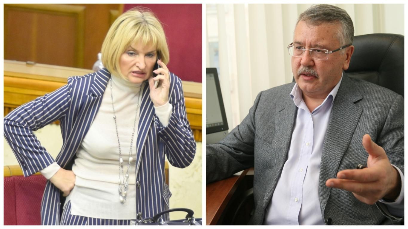 Ірина Луценко подала проти Гриценка позов до суду на 2,5 мільйона гривень 
