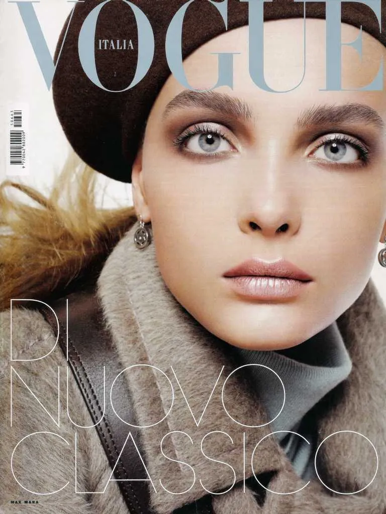 Сніжана Онопко на обкладинці Vogue Italia