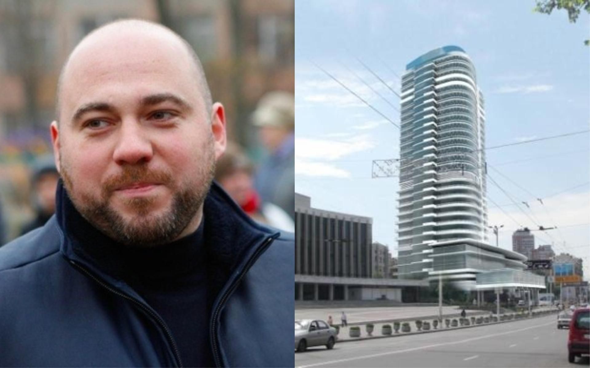 Екс-регіонал хоче збудувати 100-метровий хмарочос в історичному центрі Києва: фото Екс-регіонал хоче збудувати 100-метровий хмарочос в історичному центрі Києва: фото