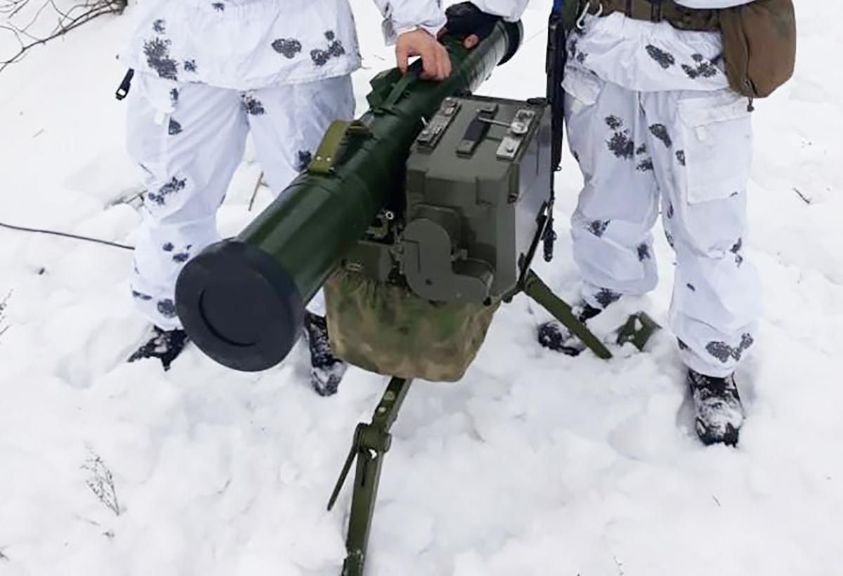 Українські військові кількома пострілами знищили техніку проросійських бойовиків на Донбасі