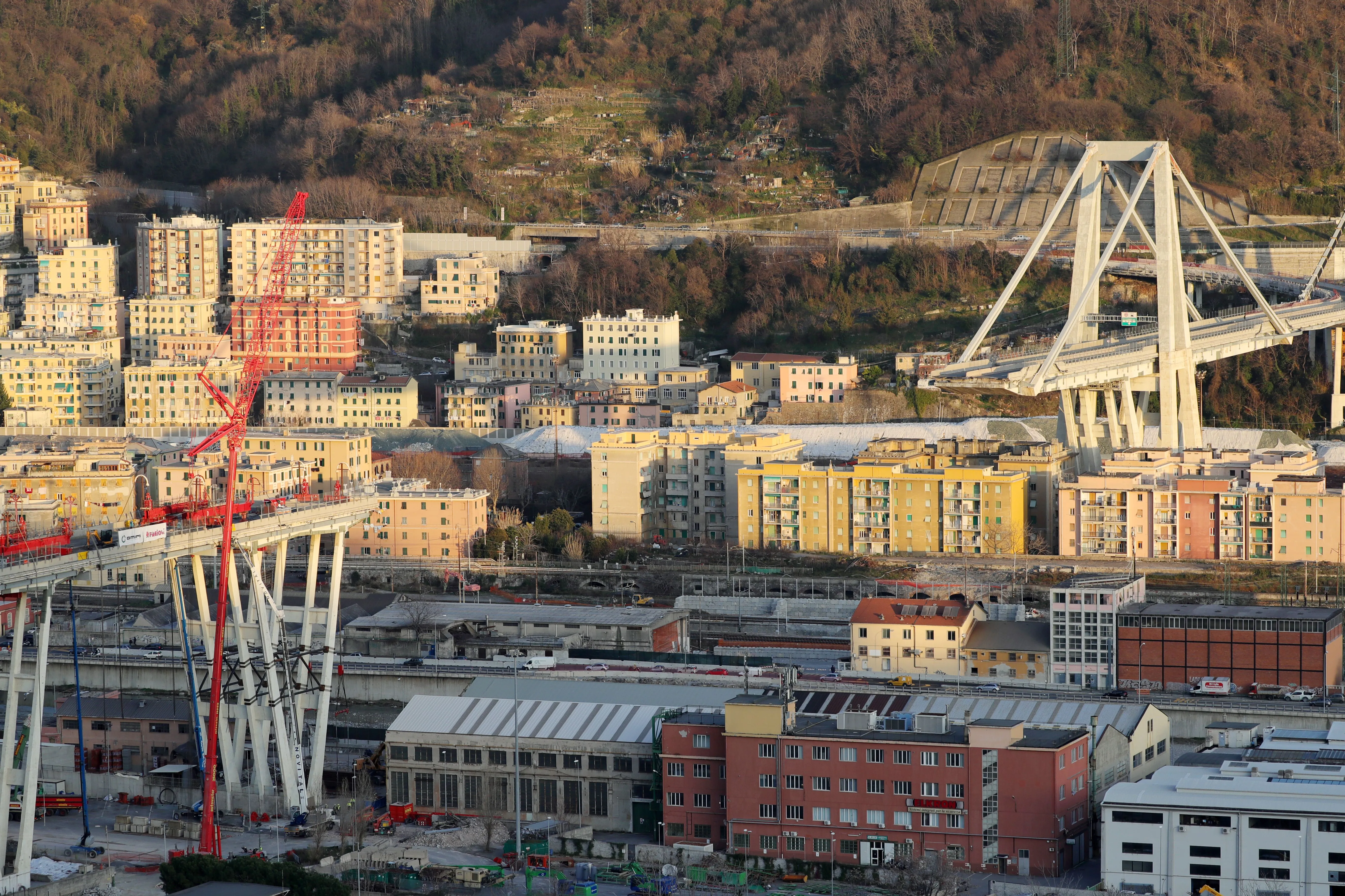 міст Моранді Генуя Італія міст Моранді Генуя Італія