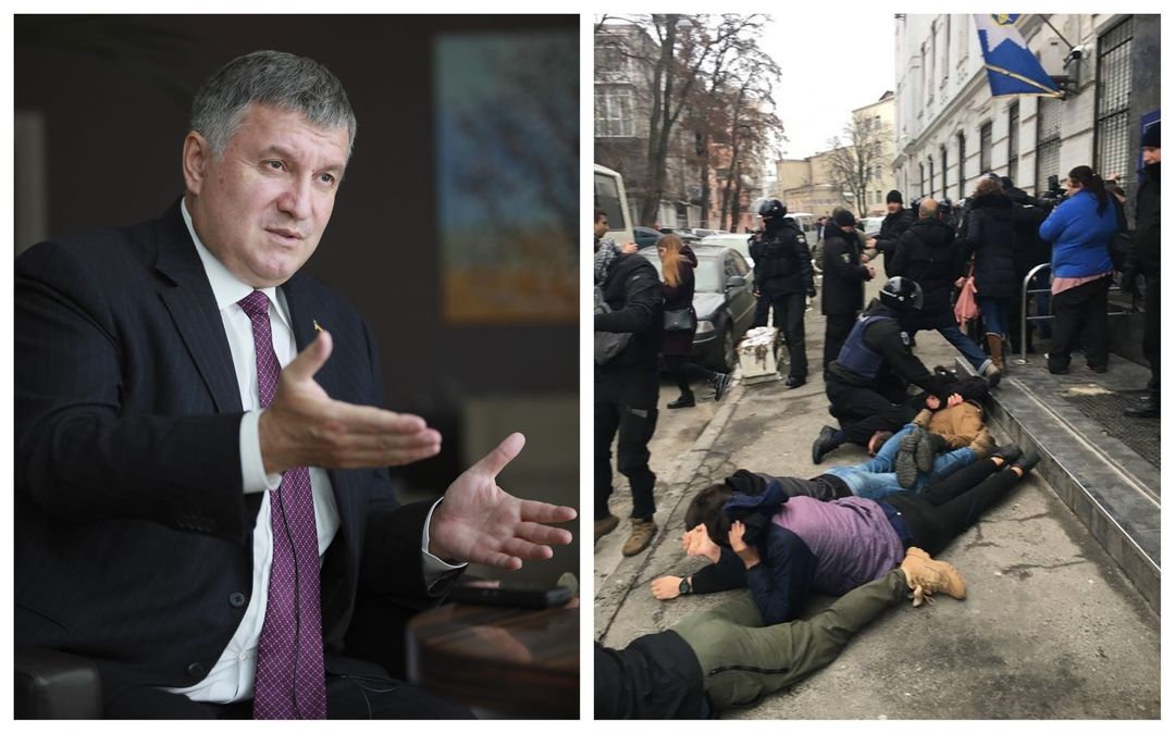 Аваков защищает полицию, которая задержала и избила участников акции "Кто заказал Катю Гандзюк" Аваков защищает полицию, которая задержала и избила участников акции "Кто заказал Катю Гандзюк"