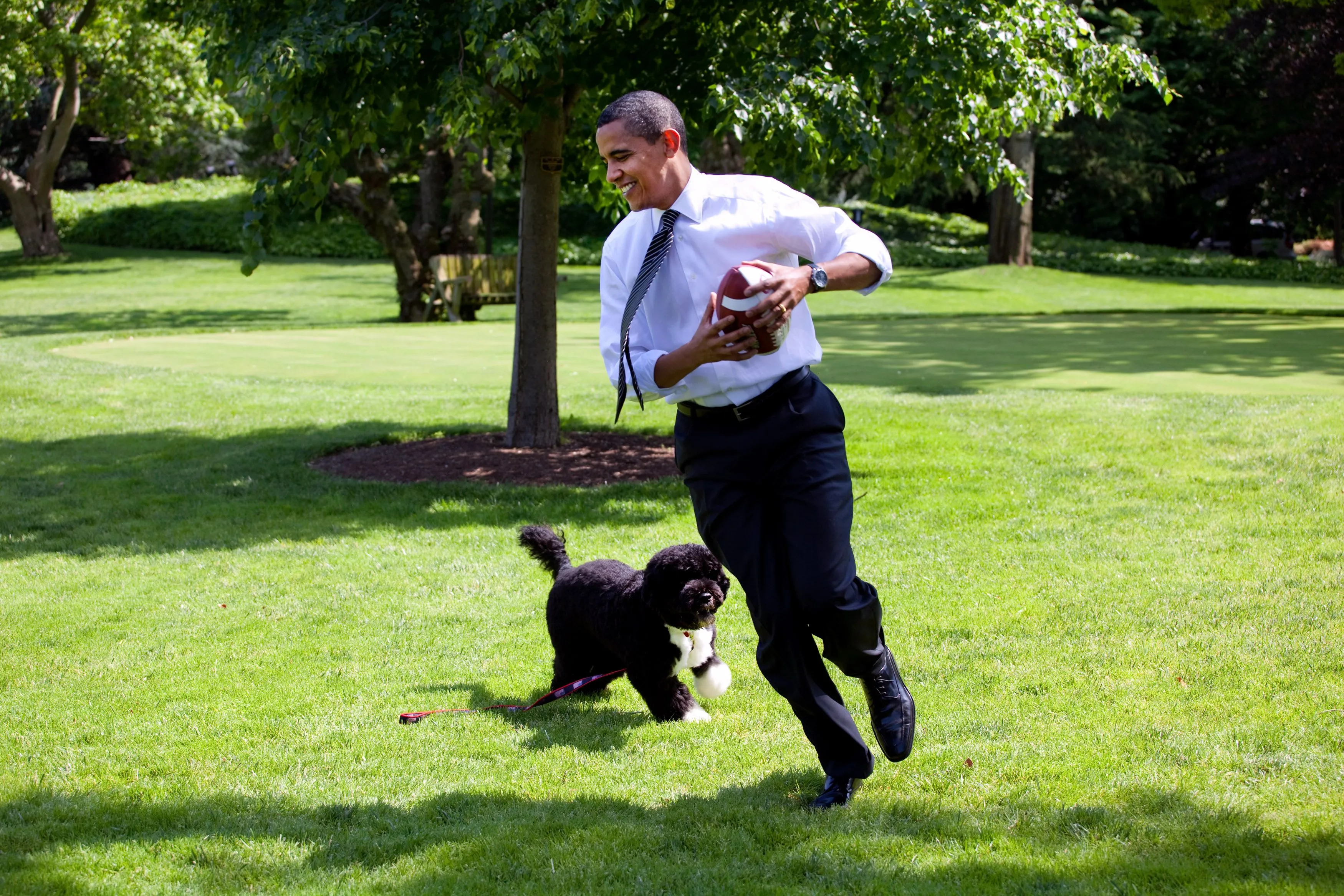 Обама з собакою
