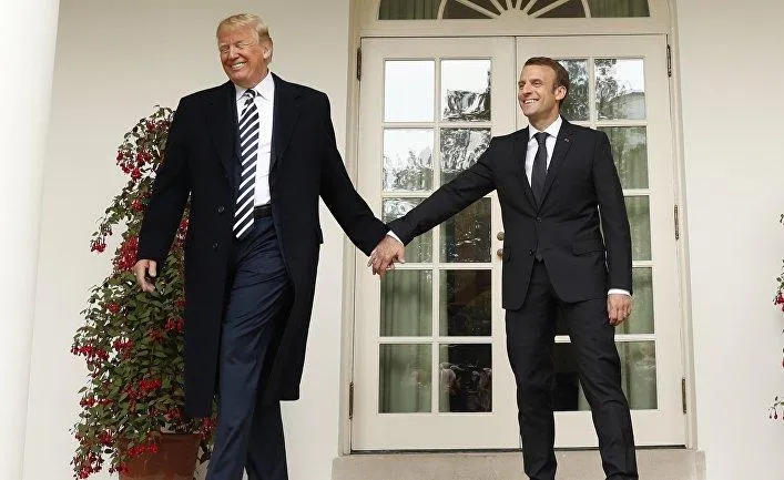 трамп макрон трамп макрон