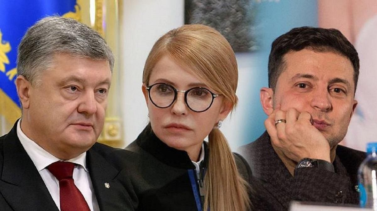 Свіжі соцопитування: чому змінилися рейтинги Зеленського, Порошенка і Тимошенко Свіжі соцопитування: чому змінилися рейтинги Зеленського, Порошенка і Тимошенко