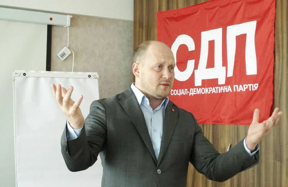 Сергій Каплін біографія Соціал-демократична партія