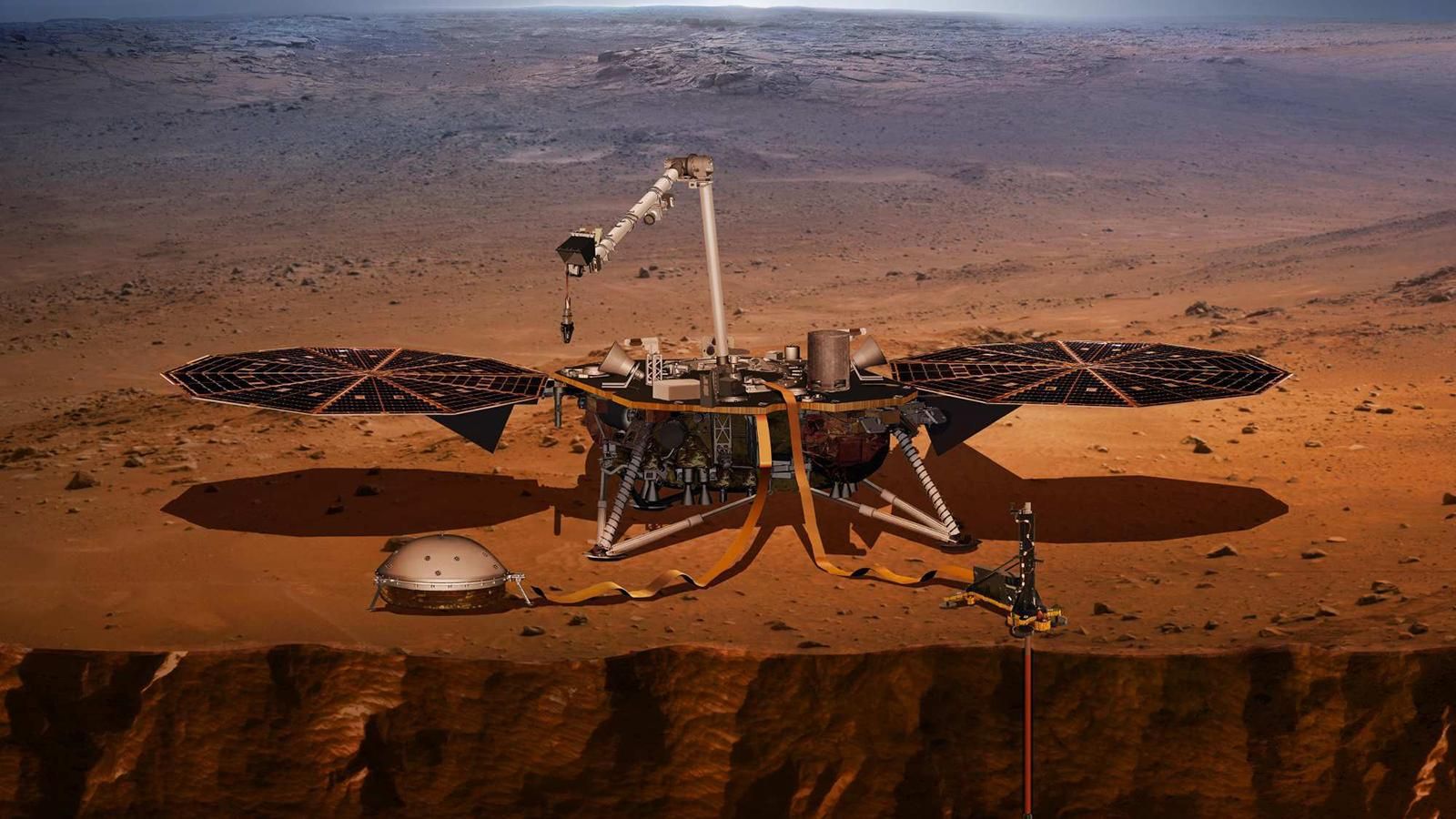 Зонд InSight завершив встановлення приладів на поверхні Марса