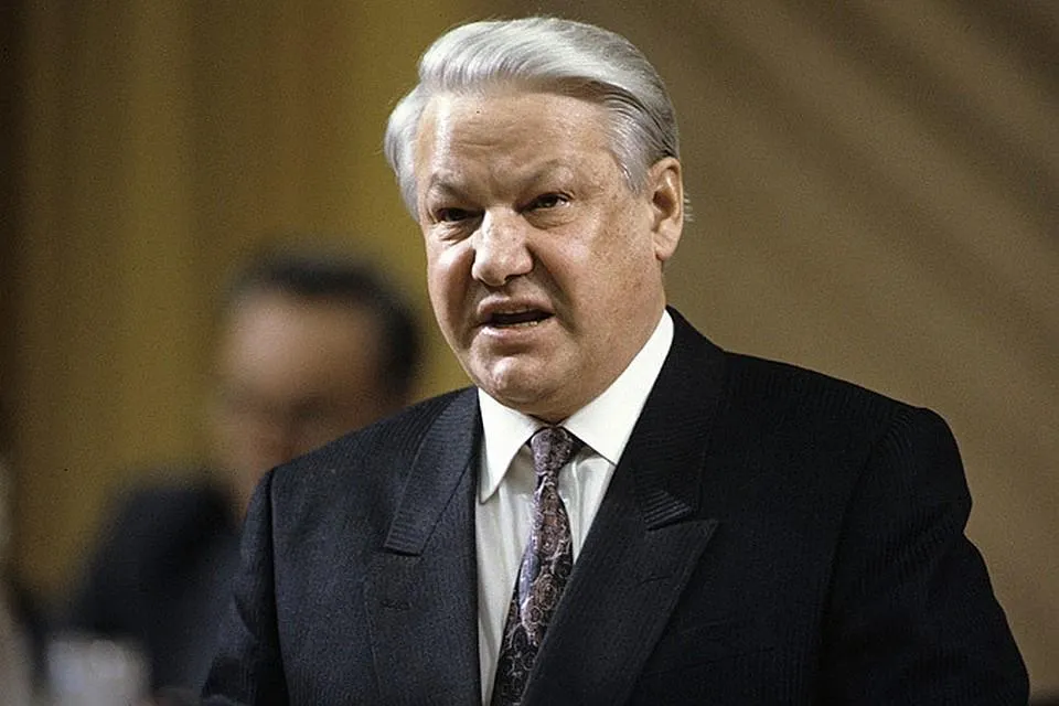 Перший президент РФ Борис Єльцин 