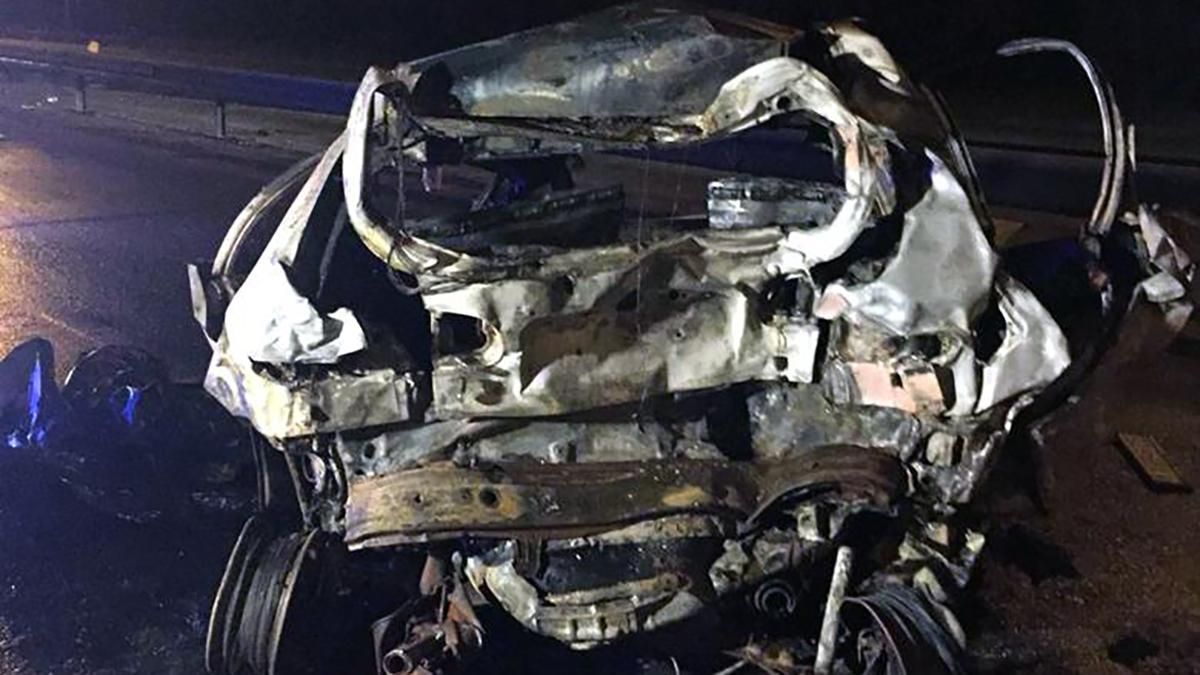 Смертельна ДТП сталася у Києві: жінка згоріла живцем, а водій BMW втік