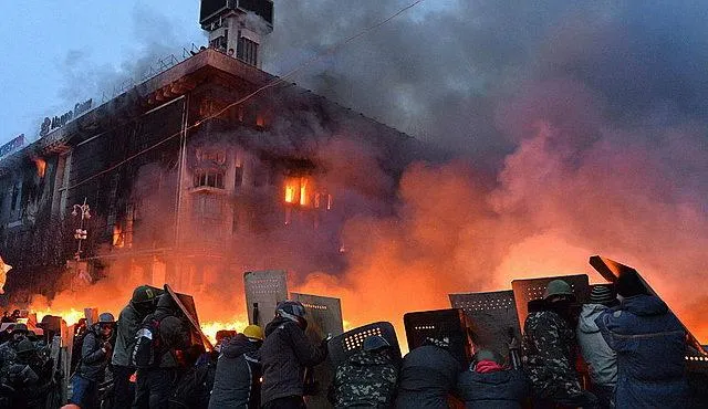 Будинок профспілок київ майдан 18 лютого