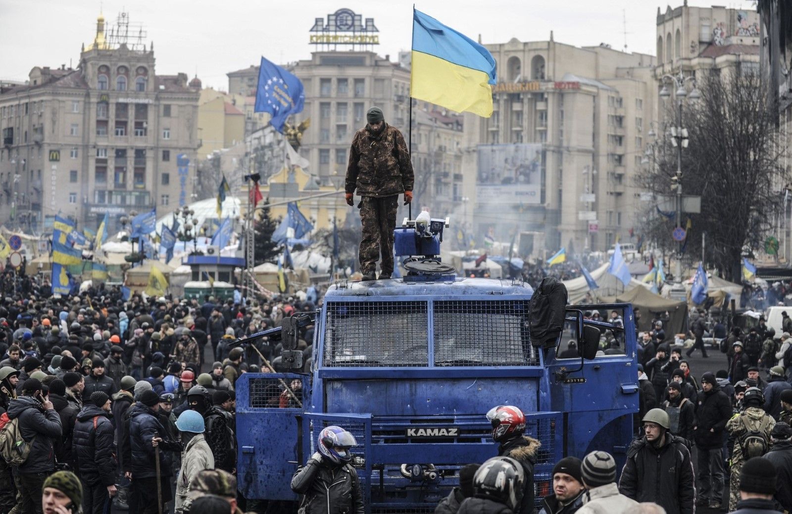 Пятая годовщина расстрелов на Майдане: хроника кровавых событий