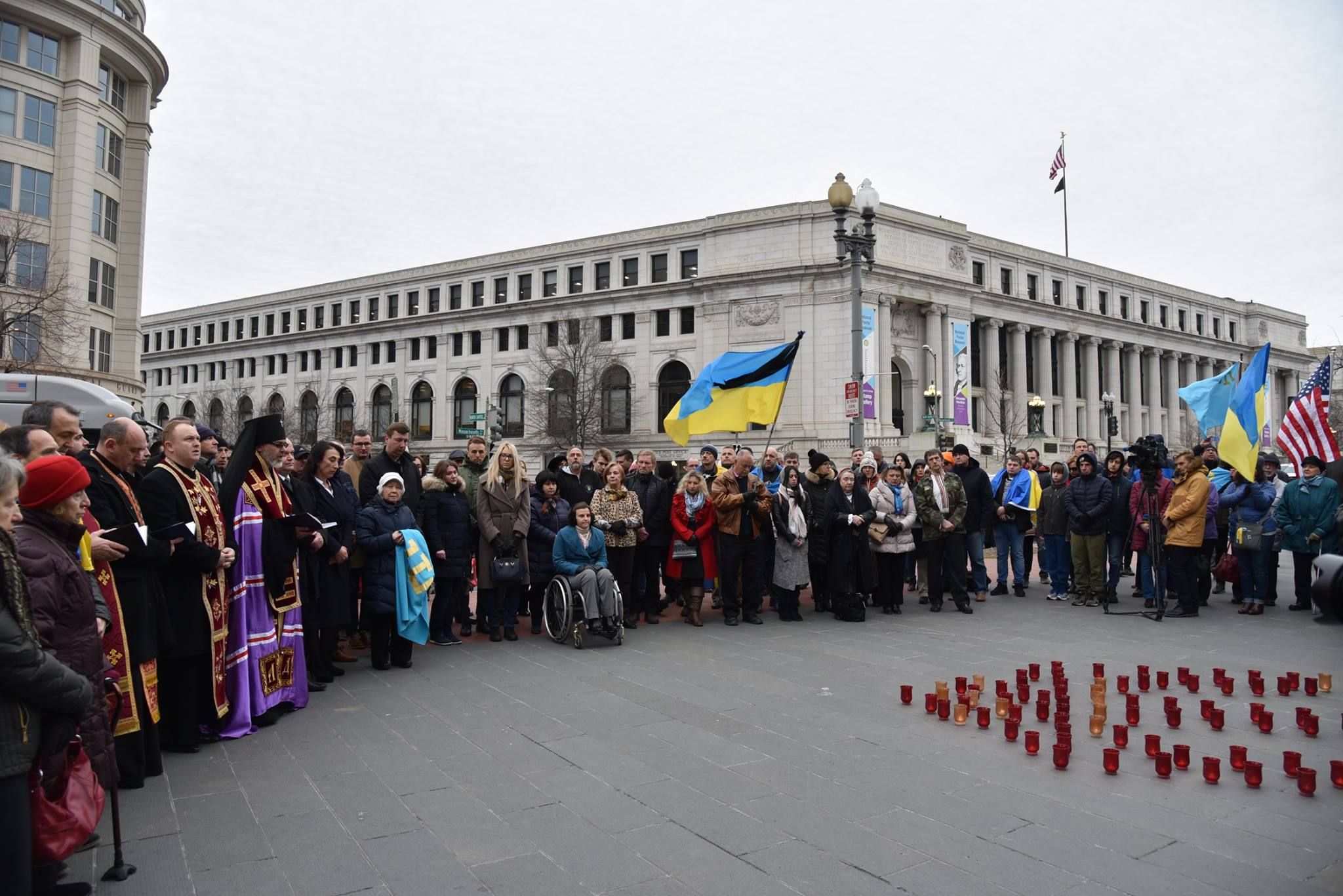 У Вашингтоні вшанували пам'ять Героїв Небесної сотні: фото У Вашингтоні вшанували пам'ять Героїв Небесної сотні: фото