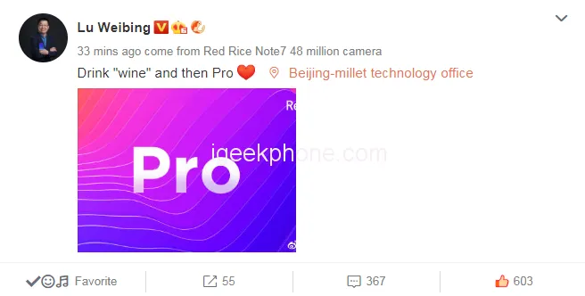 Xiaomi Redmi Note 7 Pro Xiaomi Redmi Note 7 Pro