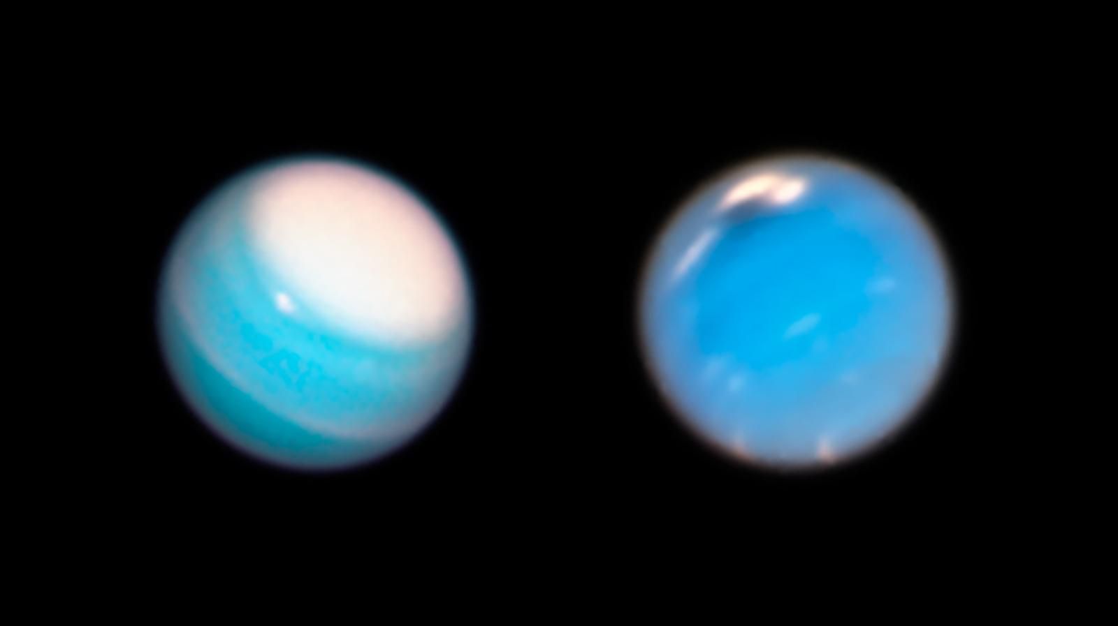 Телескоп Hubble сделал новые невероятные фото Урана и Нептуна