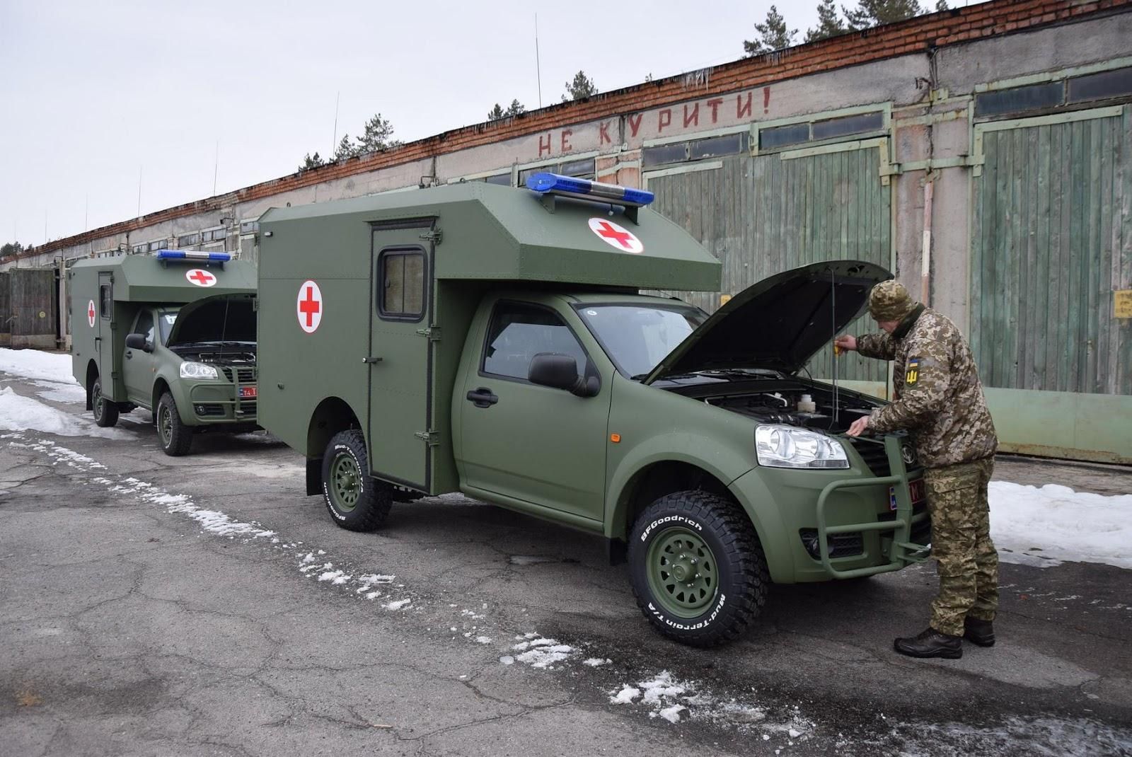 Підрозділи ЗСУ на Донбасі отримали партію медичної техніки
